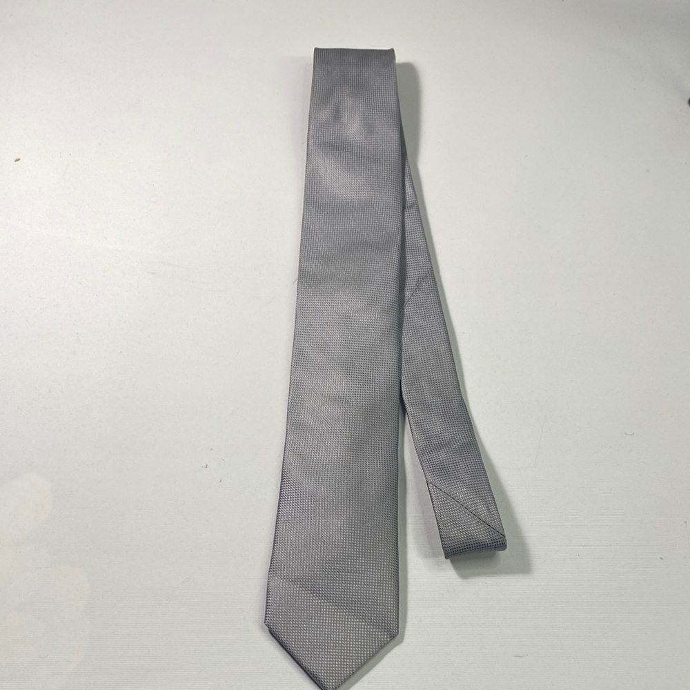 Sophisticated Silver Men's Tie